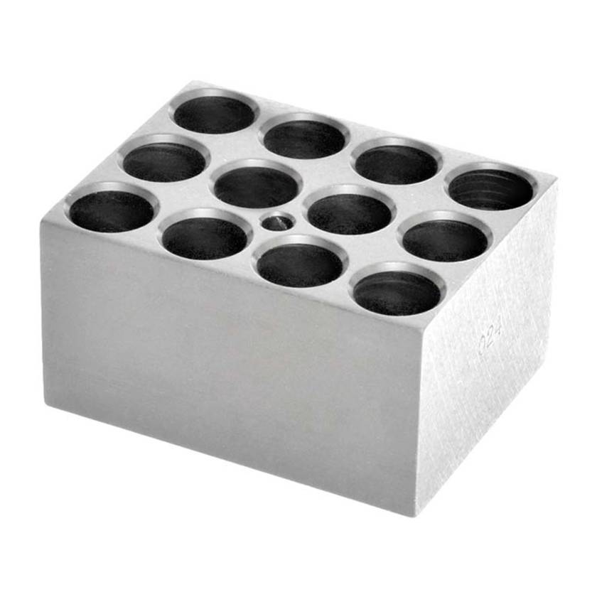 OHAUS 30400195 Single Module Block for HB Series Dry Block Heaters - 12 x 17/18 mm Test Tubes