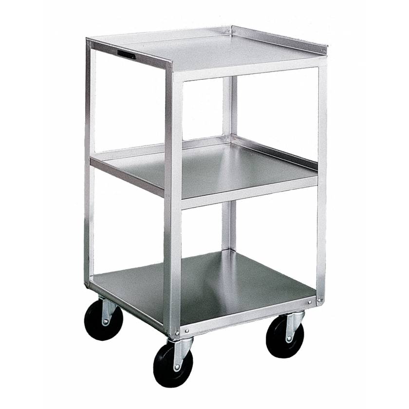 Lakeside Stainless Steel Utility Tables - No Drawers - Three Shelves