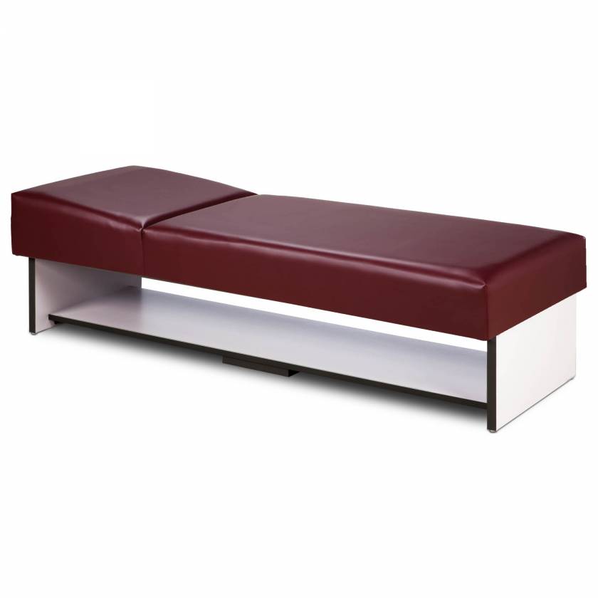 Clinton Panel Leg Recovery Couch with Full Shelf & Non-Adjustable Pillow Wedge