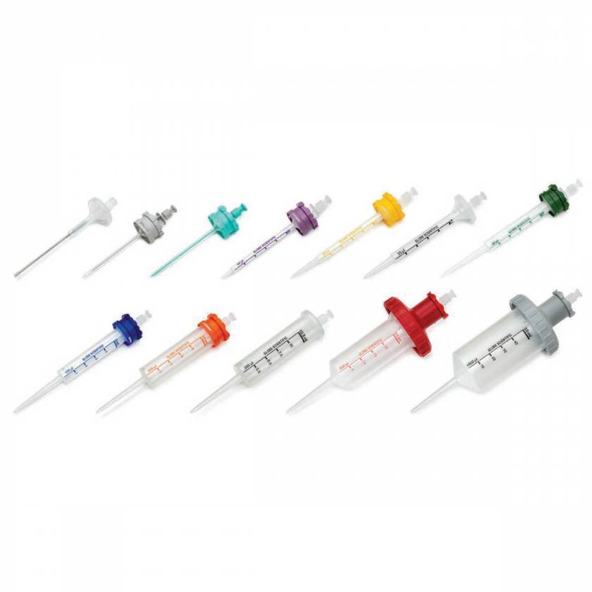 Globe Scientific RV-Pette PRO Dispenser Syringe Tip for Repeat Volume Pipettors - Sterile