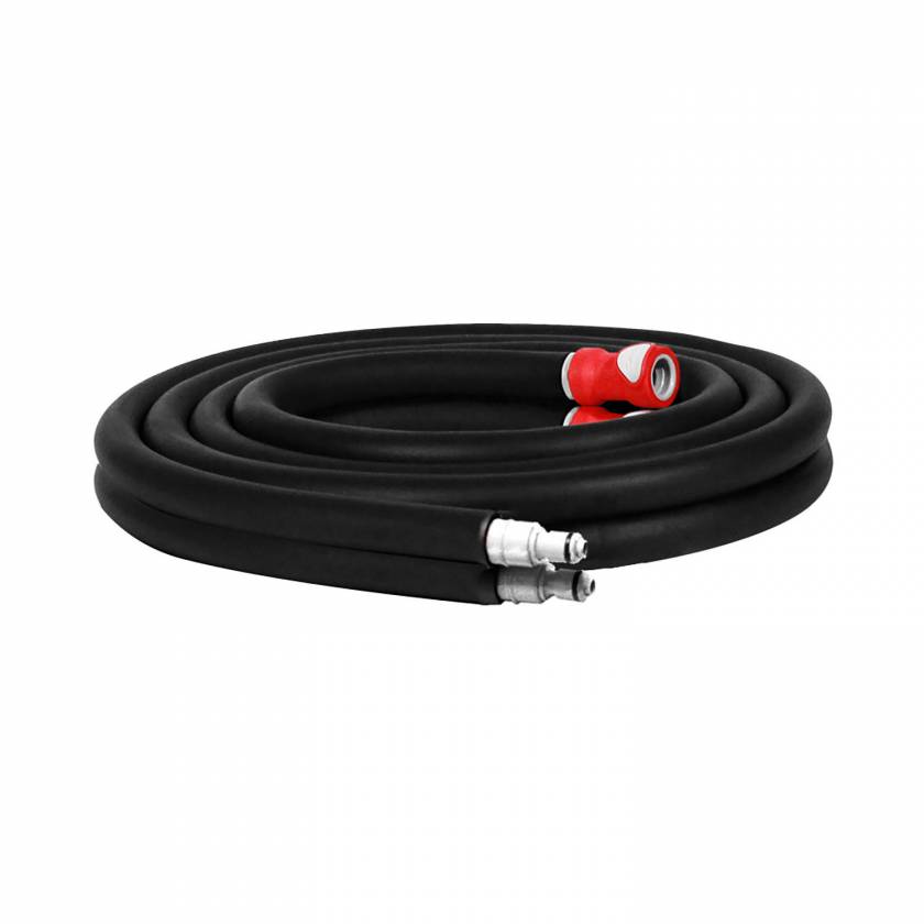 8FT Water Hose with Non-Drip Fittings