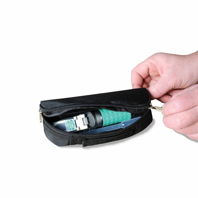 Heathrow Scientific 43RP-008 Soft Fabric Carrying Case for Handheld Refractometer (Refractometer and Transfer Pipet are Sold Separately)