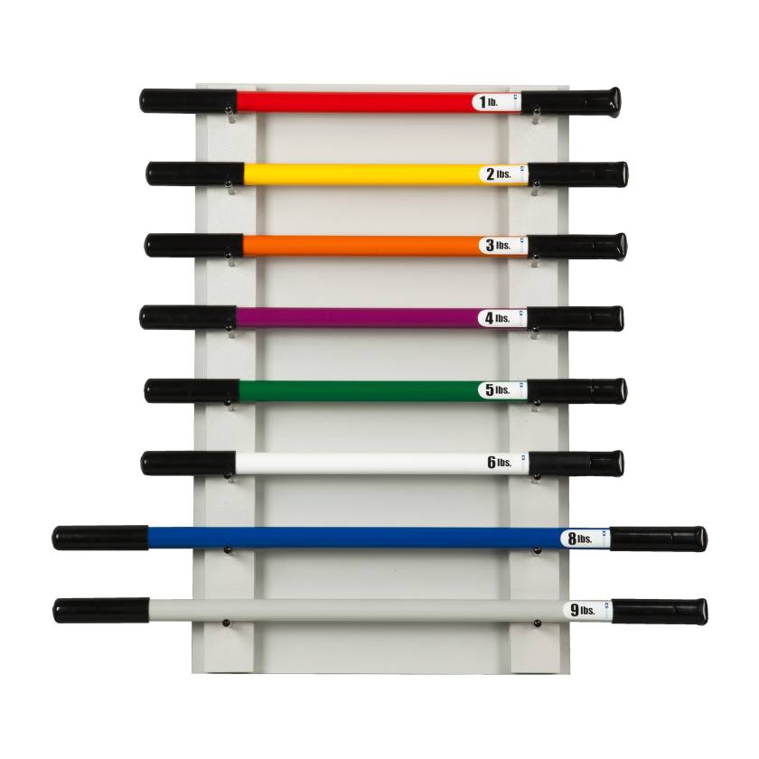 Clinton Industries 4716 Wall Weight Bar Rac