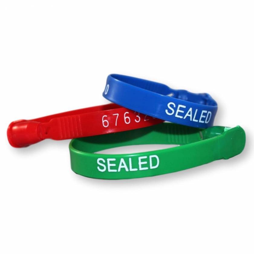 Plastic Numbered Transport Seals Model 484115