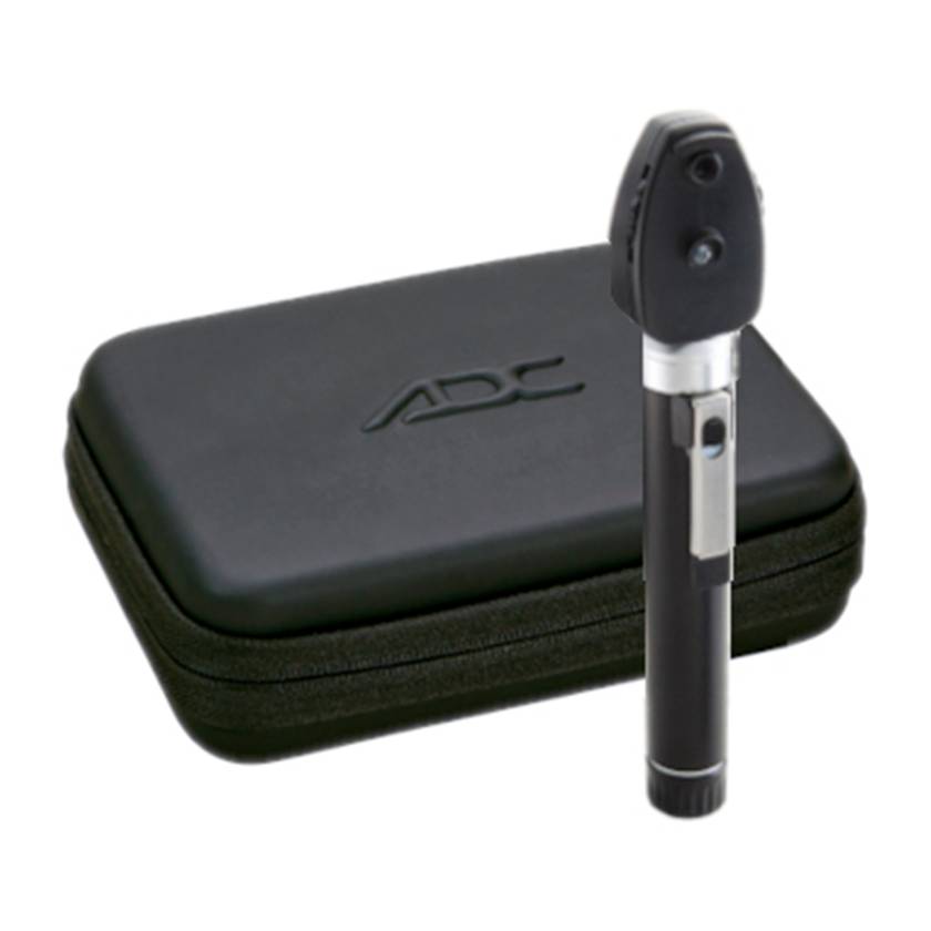 ADC 5112N Diagnostix™ 2.5V Pocket Ophthalmoscope with Xenon Lamp, Hard Case - Black