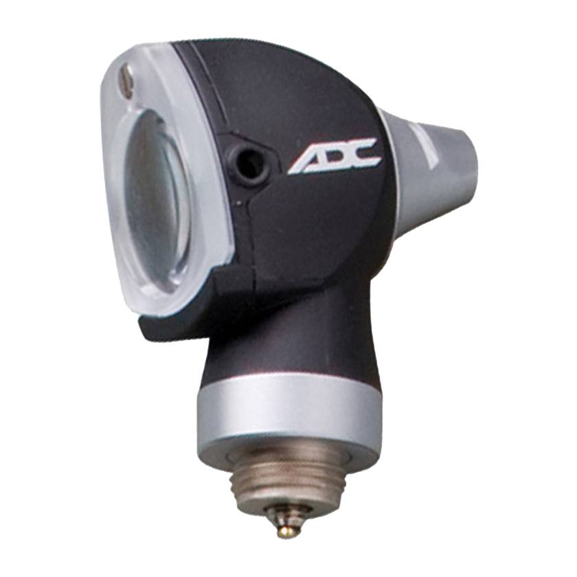 ADC 5120NL Diagnostix™ 2.5V Pocket Otoscope Head with LED Lamp for 5160N Battery Handle - Black
