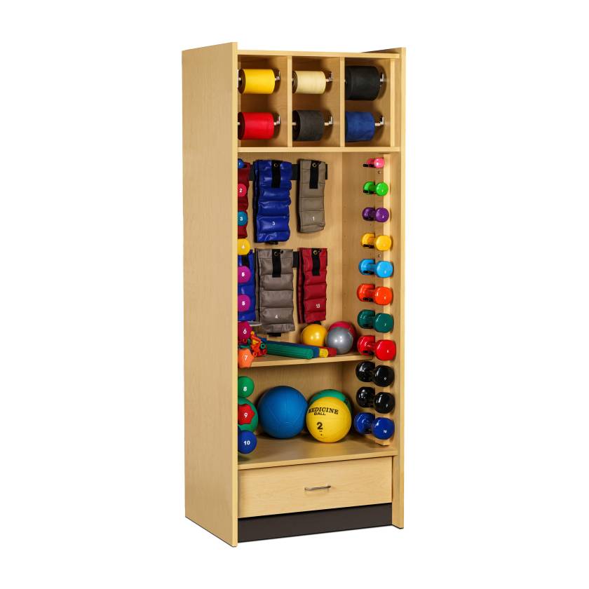 Clinton 5211 Tall PT Cabinet with 1 Drawer Only (Physical Activity Aids are Not Included)