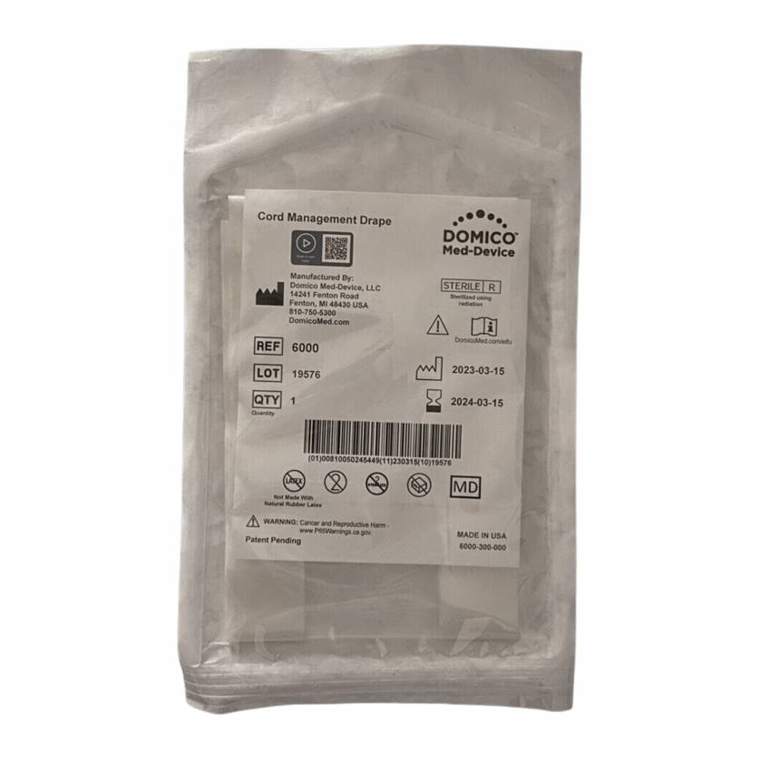 Domico Med-Device 6000 Cord Management Drape™