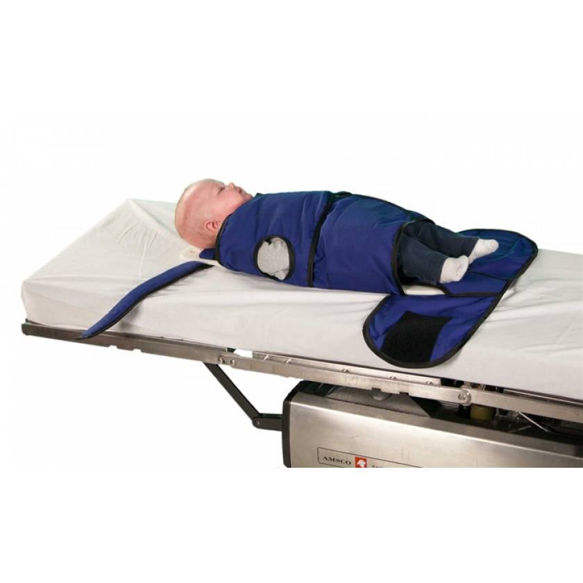 Papoose Board Radiolucent MRI Safe Papoose Board Restraint Small