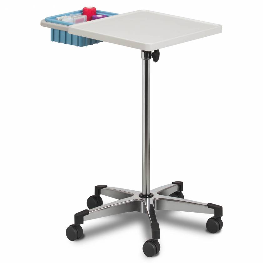 Clinton Mobile Phlebotomy Work Station with Bin