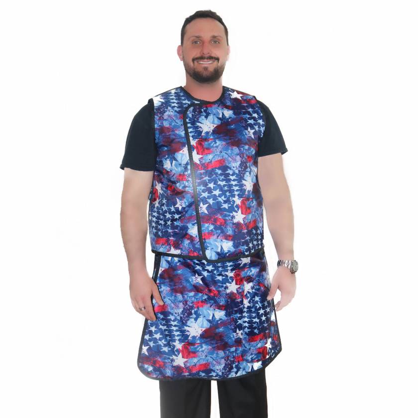 Shielding Plain Back - Vest & Skirt - Ultra Lite Lead Apron (Front)