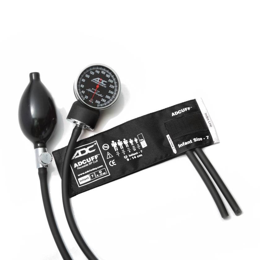 ADC 720-7IBK Diagnostix™ 720 Pocket Aneroid Sphyg with Adcuff - Infant, Black