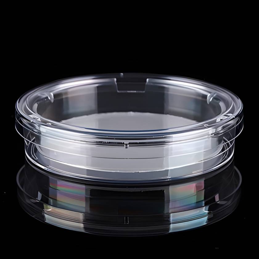 NEST Scientific 726001 Cell Culture Dish with Insert, 100 mm - Close-Up