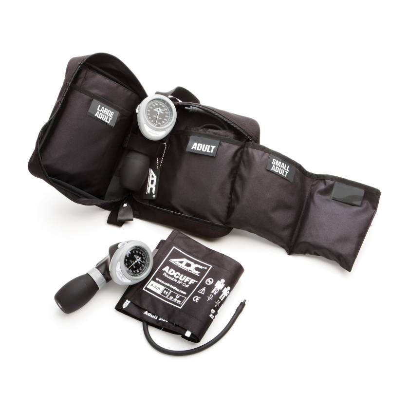 ADC 731-BK Multikuf™ Portable 3 Cuff Sphyg with Adcuff, Black
