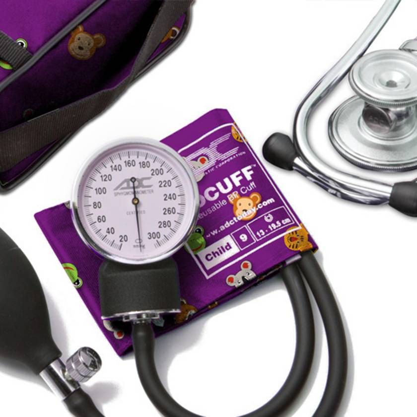 ADC 768-641-9CAD Pro's Combo II™ SR Pocket Aneroid/Sprague Kit, Child, Adimals