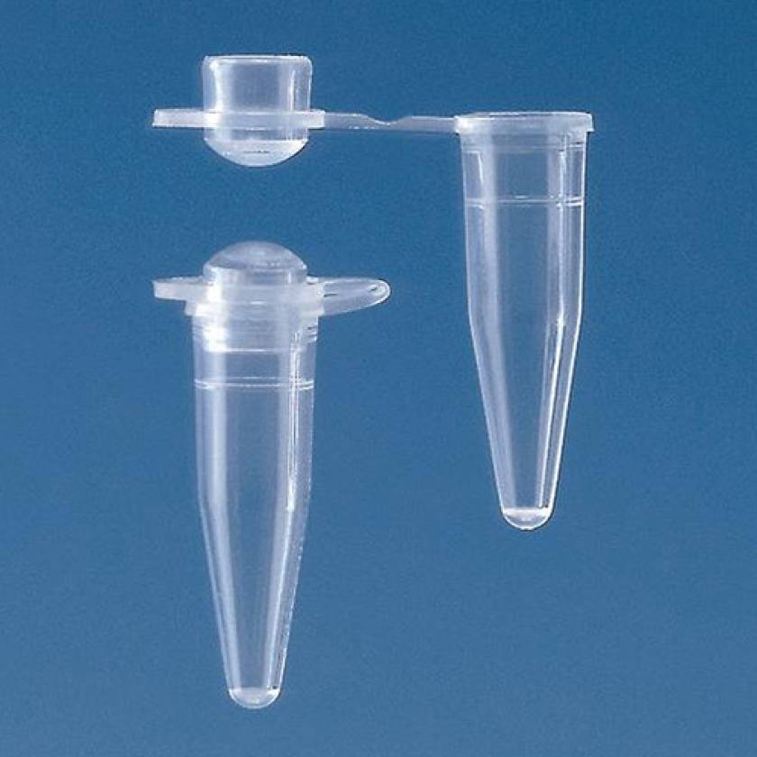 BrandTech 0.2mL PCR Tube with Attached Domed Cap - Clear