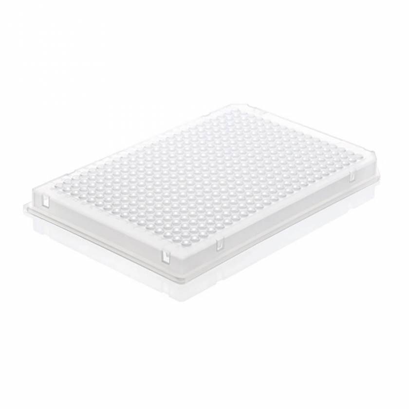 BrandTech 781345 PP 384-Well Transparent PCR Plates - Full Skirted