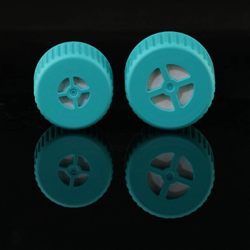 NEST Scientific 781935 Vent Filter Cap for 125 mL PC/PETG Erlenmeyer Flask and 782935 Vent Filter Cap for 250 mL PC/PETG Erlenmeyer Flask
