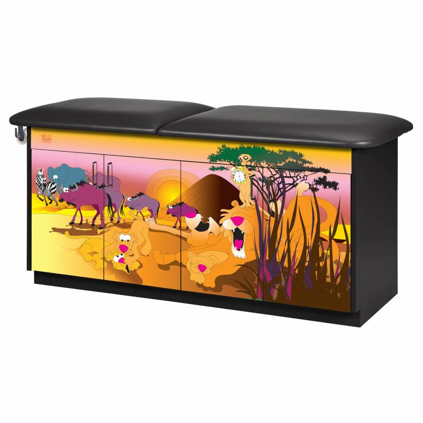 Clinton Imagination Series Serengeti Sunrise Pediatric Treatment Table