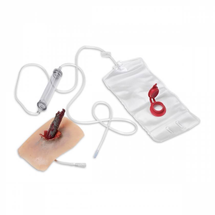 Life/form Moulage Wound - Impaled Stick Simulator
