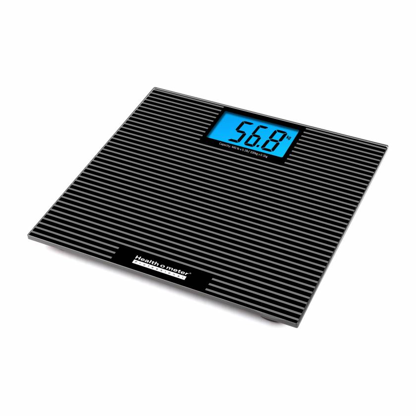 Health o Meter 810KL Digital Glass Scale with Anti-Slip Tread and Backlight - Kilograms and Pounds