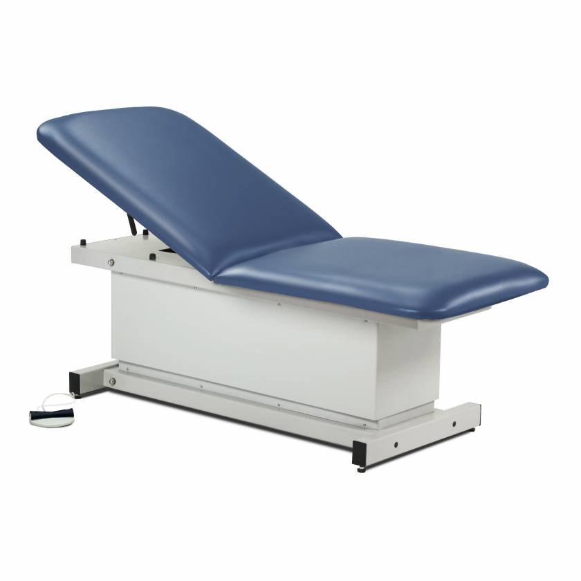 Clinton 81299 Power XL Shrouded Table with Adjustable Backrest - Wedgewood Upholstery