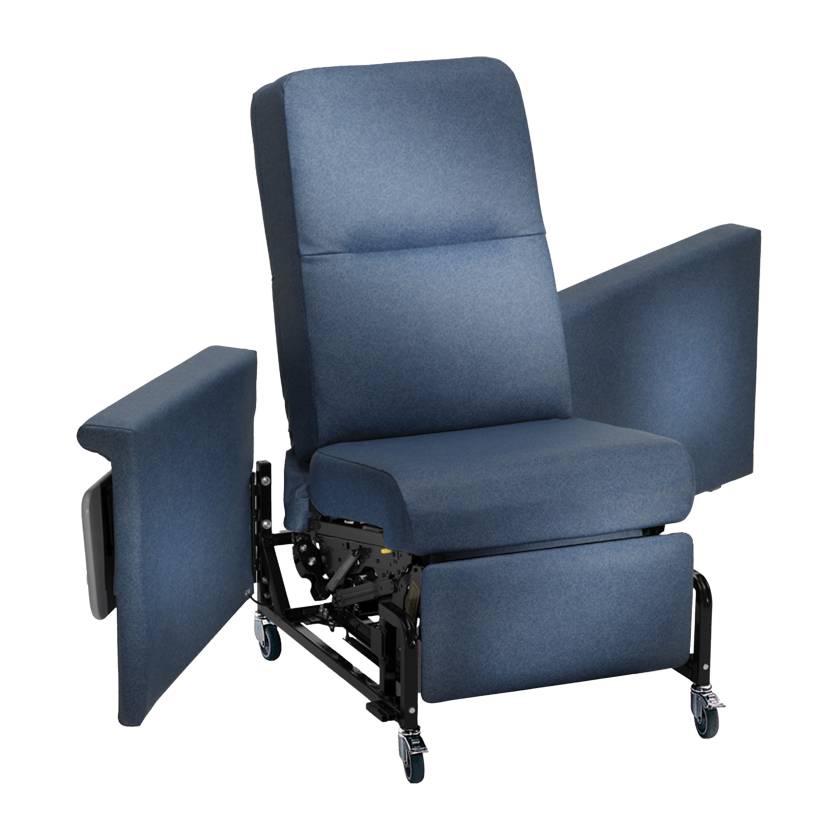 Champion Health Solutions CHS-898 and CHS-89P Classic 89 Series Relax Recliner with Swing-Away Arms (Table is Sold Separately)