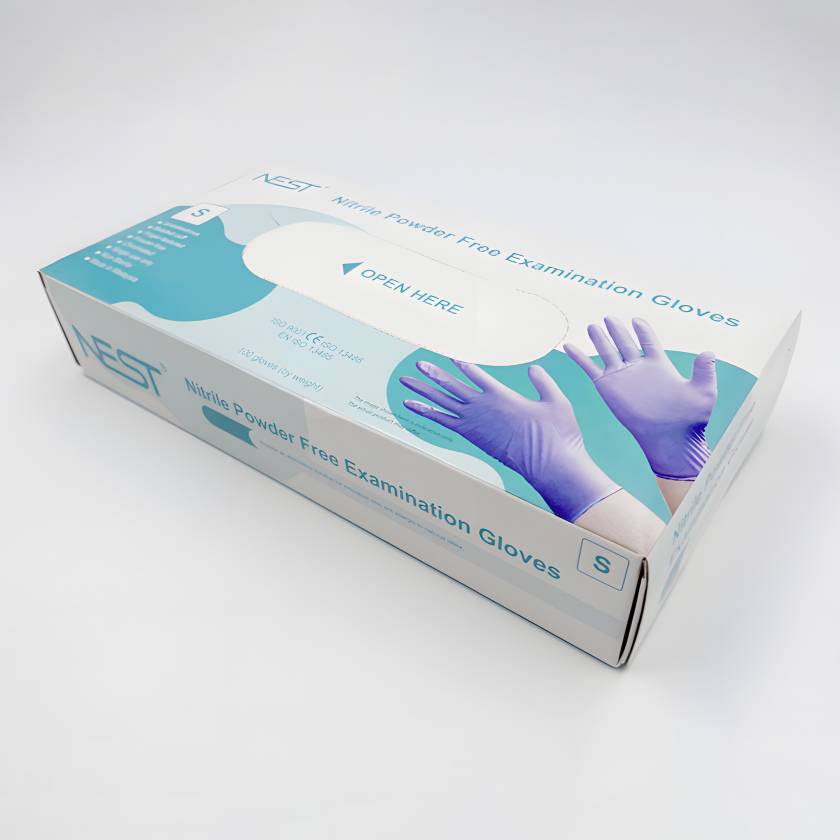 NEST Scientific 902011 Nitrile Examination Gloves - Packaging