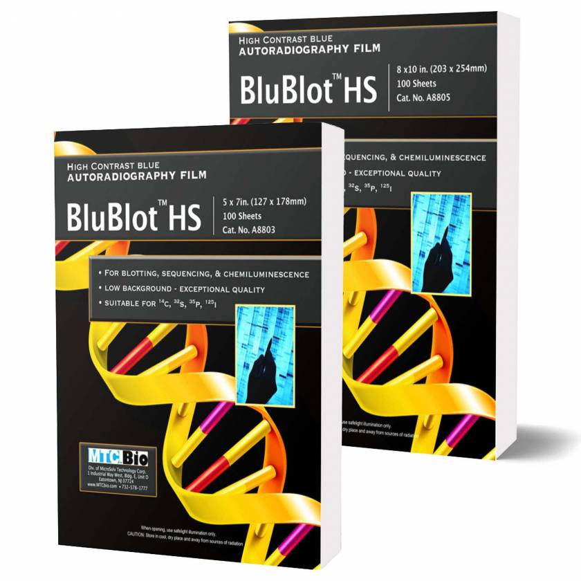 MTC Bio A8803 & A8805 BluBlot HS Autoradiography Film