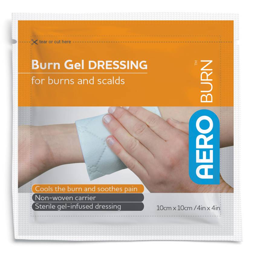 AERO Healthcare ABD10 AeroBurn™ Burn Gel Dressing - 4" x 4"