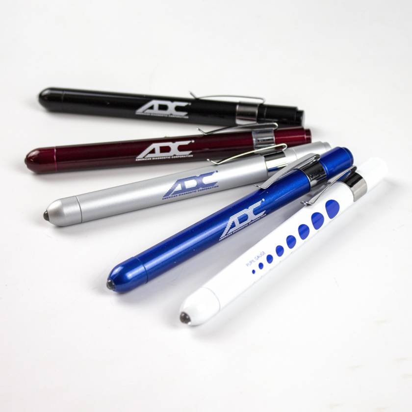 ADC METALITE™ II 353 Reusable Medical Penlight (White Penlight with Pupil Gauge is Sold Separately)