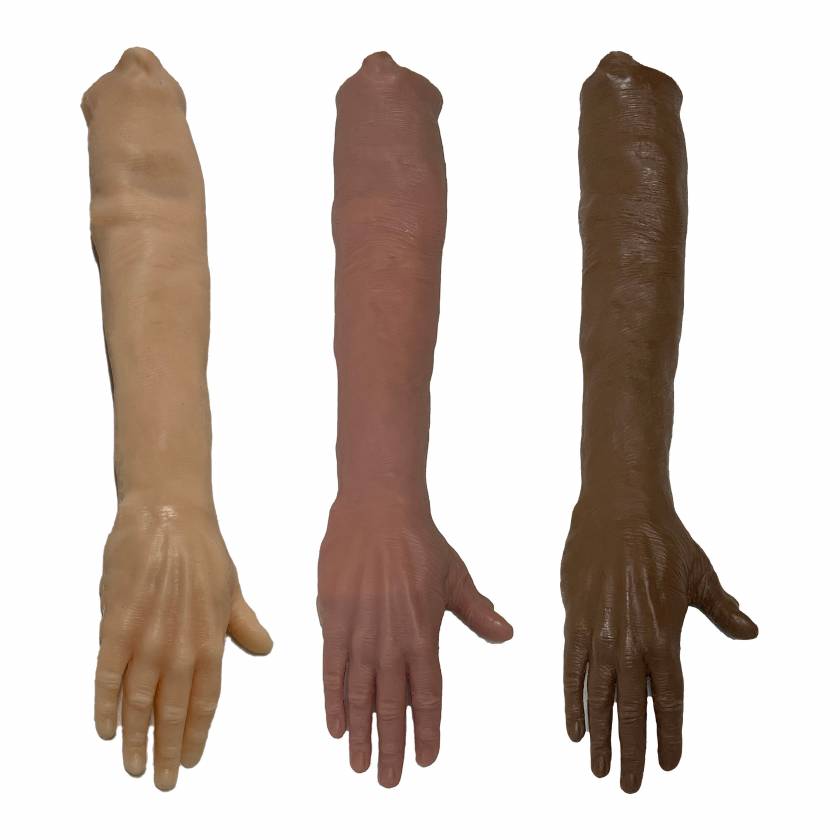 Training Bridge Advanced IV Arm Replacement Skin, Geriatric Series - All Skin Tones