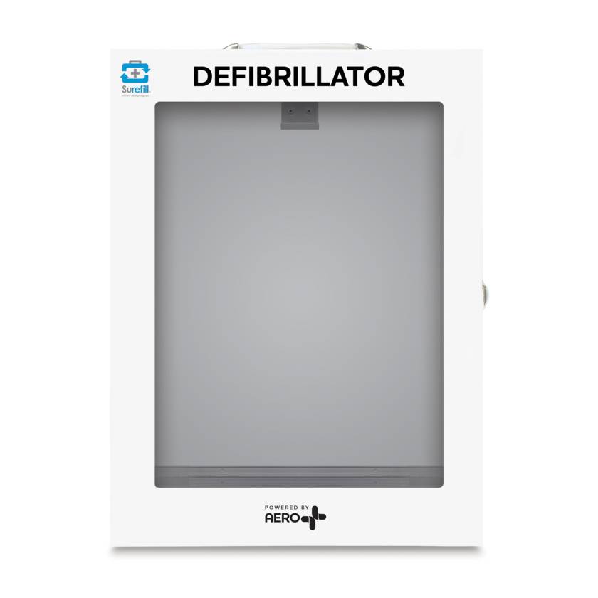 Aero Healthcare AEKM04 AERO Healthcare Surefill® Standard Wall Cabinet for HeartSine® samaritan® and LIFEPAK® CR2 AED