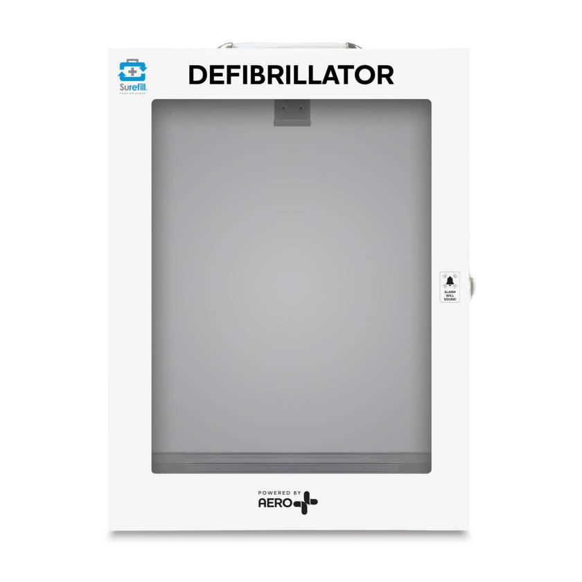 Aero Healthcare AEKM05 AERO Healthcare Surefill™ Alarmed Wall Cabinet for HeartSine® samaritan® and LIFEPAK® CR2 AED