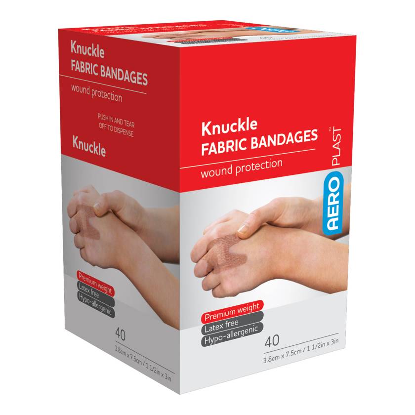 AERO Healthcare AFP350 AeroPlast™ Fabric Knuckle Bandages
