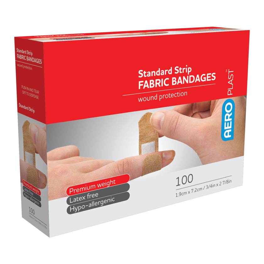 AERO Healthcare AFP501 AeroPlast™ Standard Fabric Strip Bandages