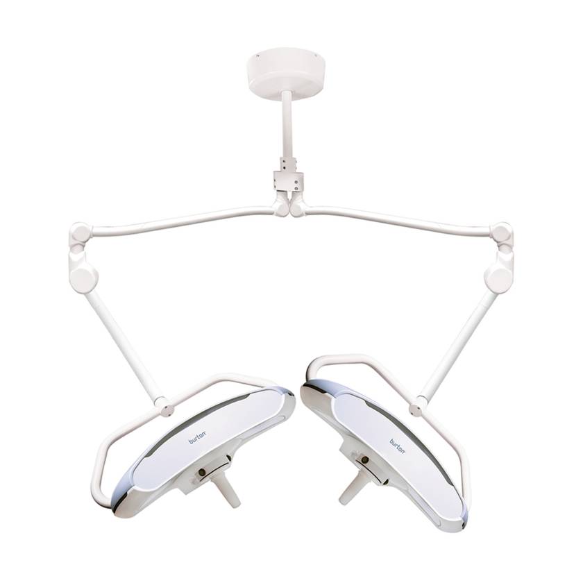 Burton Medical ALED070DC AIM® HI LED Dual Exam Light ALED070 Ceiling Mounted