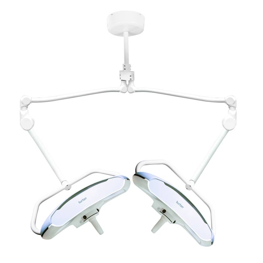 Burton Medical ALED100DC AIM® HI LED Dual Exam Light ALED100 Ceiling Mounted