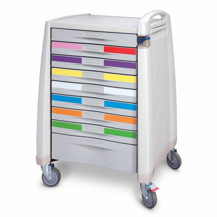 Capsa AMEMSTDPED Standard Avalo Pediatric Crash Cart