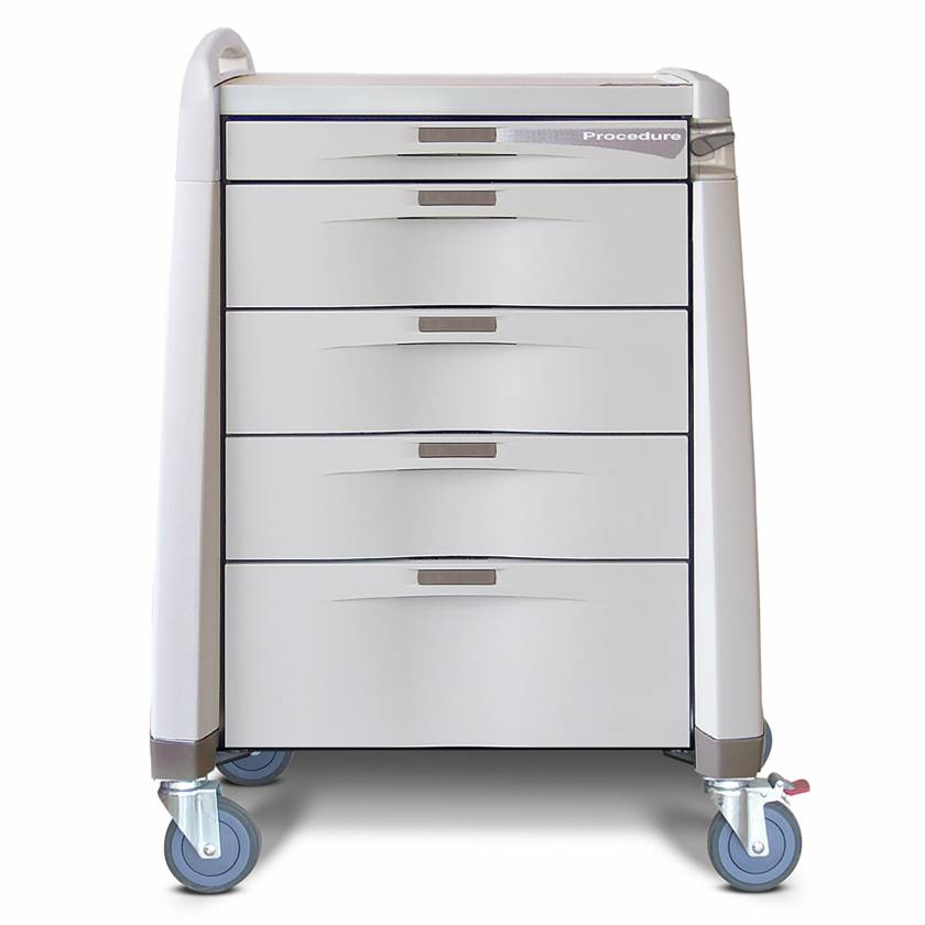 Capsa AM-PT-STD-ELOK Avalo Procedure/Treatment Cart - Standard Height, Electronic Lock