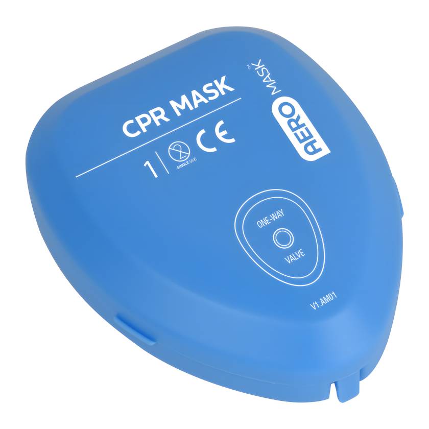 AERO Healthcare AM01 AeroShield™ CPR Mask with Gloves - Hardshell Case