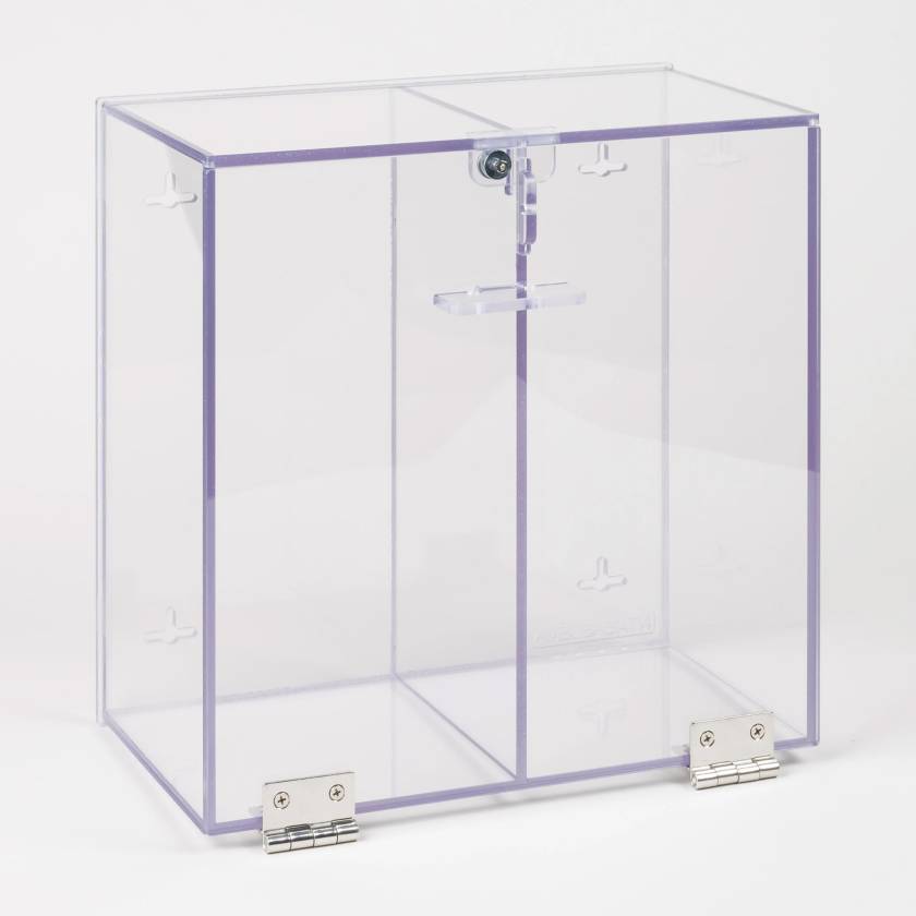 Poltex AMBUBAG14714-W Emergency Airway Procedure Storage Box, 14" W x 7" D x 14" H - Wall Mount