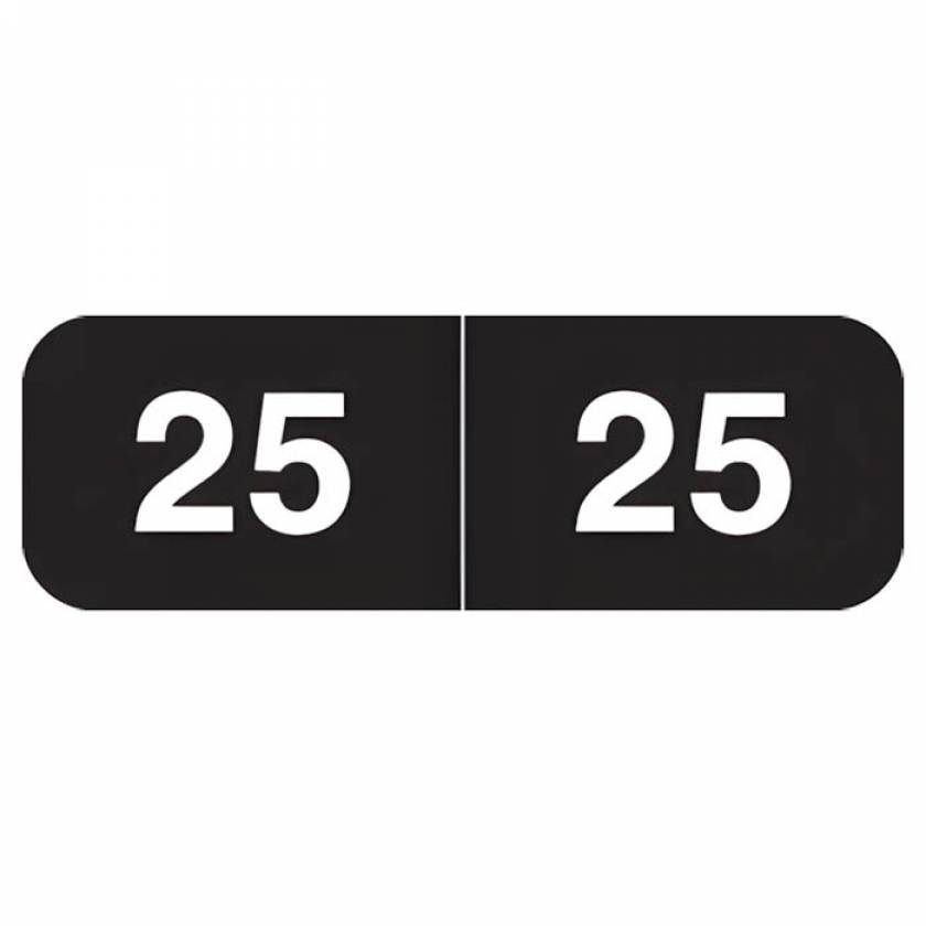 Arden Label AMYM-25-S4 Ames Compatible AMYM Series 2025 Year Labels - Size 1/2" H x 1 1/2" W