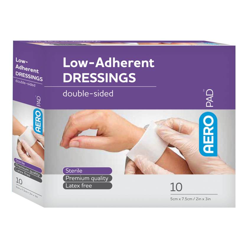 AERO Healthcare APD57510SUS AeroPad™ Low Adherent Dressings - Pack of 10