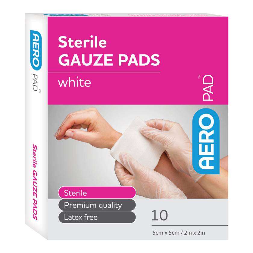 AERO Healthcare APG510SUS AeroPad™ Gauze Pads, 2" x 2" - Pack of 10