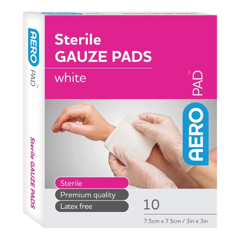 AERO Healthcare APG7510SUS AeroPad™ Gauze Pads, 3" x 3" - Pack of 10