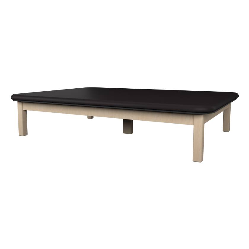 Pivotal Health Solutions APMT-4884-4L Premier Wood Mat Table with 5-Leg - 60" W x 84" L x 19" H