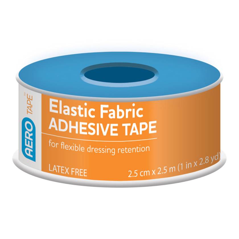 AERO Healthcare ATE25 AeroTape™ Elastic Fabric Adhesive Tape - 1" W x 2.75 Yard
