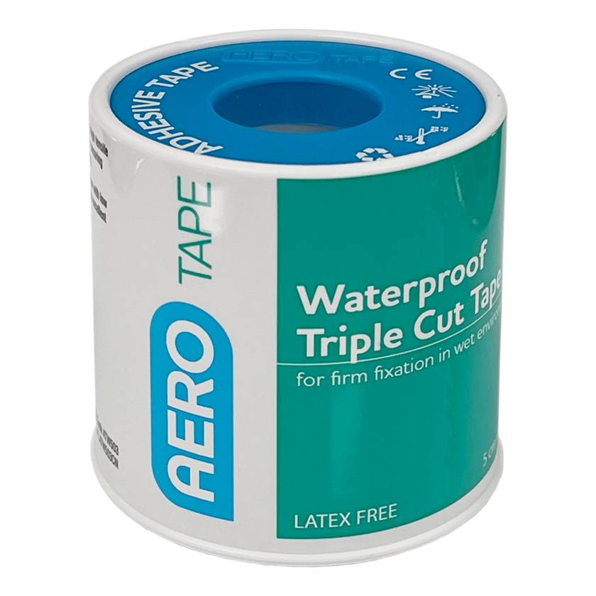 AERO Healthcare ATW503 AeroTape™ Waterproof Adhesive Tape, Triple Cut