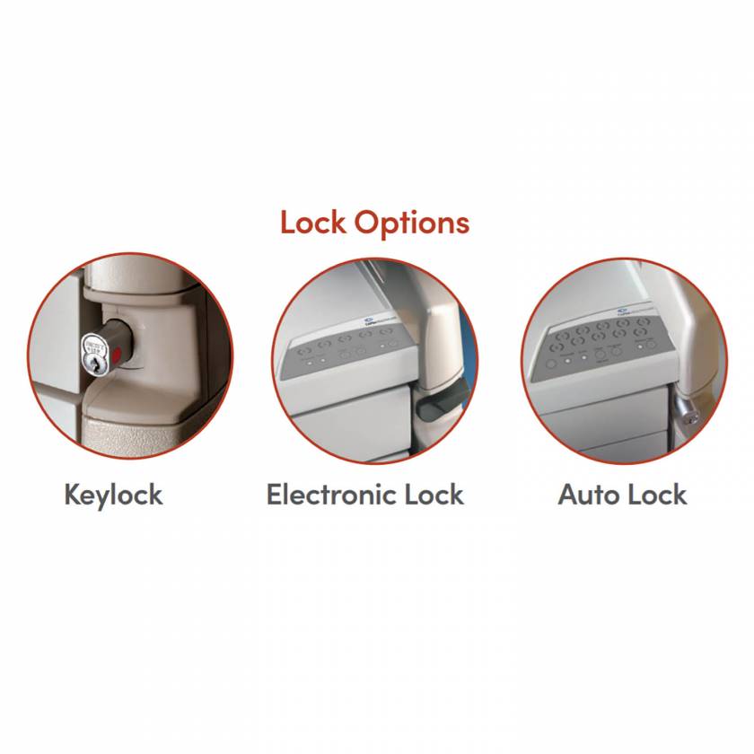Capsa Compact Height Avalo Anesthesia Cart